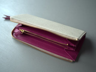 【オーダー事例】L字ファスナー長財布の仕様カスタマイズ - DROPS TOKYO