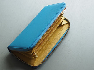 【オーダー事例】ラウンドファスナー長財布 - DROPS TOKYO