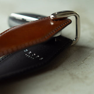 【再販なし・数量限定】最高級コードバン ダイヤモンドシェイプキーケース - DROPS TOKYO - S - シルバー -