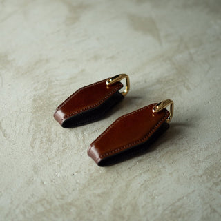 【再販なし・数量限定】最高級コードバン ダイヤモンドシェイプキーケース - DROPS TOKYO - S - シルバー -