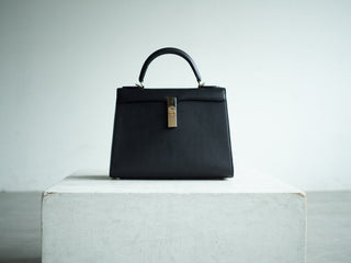 Prière Top Handle 28｜Noir / Étoupe - DROPS- - 
