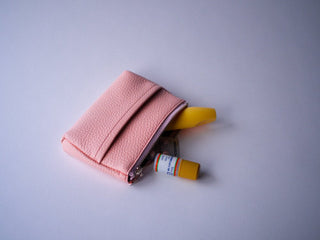 やわらかレザーティッシュポーチ - DROPS TOKYO -  - 【春限定】サクラピンク - 