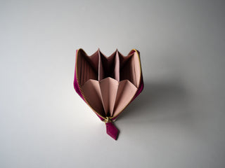 【新色】Square Around fastener wallet｜ 彩りが織りなす上質な日常