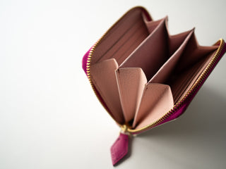 【新色】Square Around fastener wallet｜ 彩りが織りなす上質な日常